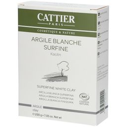 CATTIER Argile Blanche Surfine