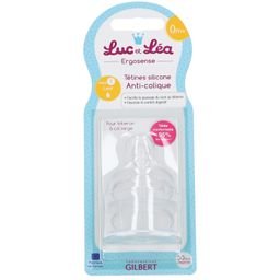 Luc et Léa Tétine ergosense débit lent
