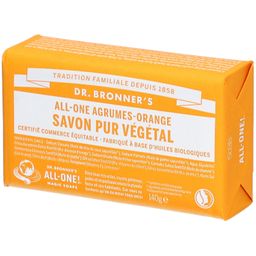 DR.BRONNER'S Savon Pur Végétal Agrumes Orange