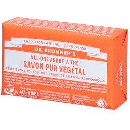 DR.BRONNER'S Savon Pur Végétal Arbre à thé