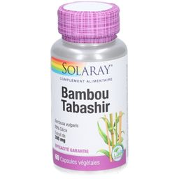 Solaray Bambou Tabashir - Complément alimentaire