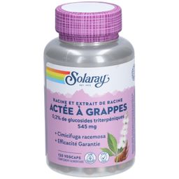 Solaray Actée à Grappes 545 mg