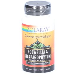 SOLARAY Boswellia & Harpagophytum 450 mg