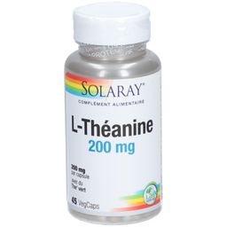 SOLARAY L-Théanine 200 mg avec Thé Vert
