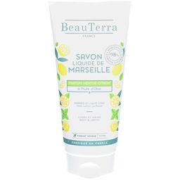 BeauTerra Savon Liquide de Marseille - Menthe Citron