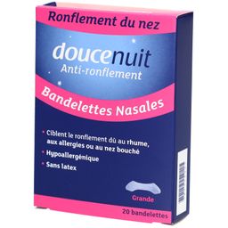 DOUCENUIT Anti-ronflement Bandelettes Nasales