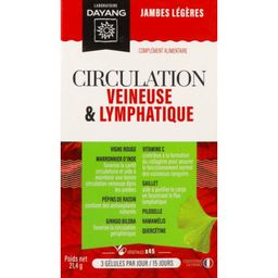 Dayang Circulation veineuse et lymphatique avec plantes et vitamine C