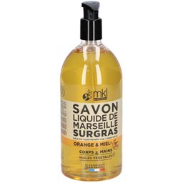 mkl SAVON DE MARSEILLE LIQUIDE 1L - ORANGE ET MIEL