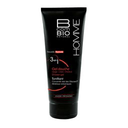 B COM BIO ORGANIC Homme Gel douche tonifiant 3 en 1