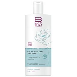B COM BIO ORGANIC Gel moussant 2 en 1 sans savon