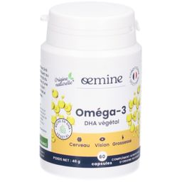 Oemine Oméga-3 DHA Végétaux