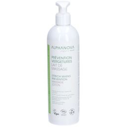 Alphanova LAIT DE MASSAGE PRÉVENTION VERGETURES | ALPHANOVA ORGANIC MUM