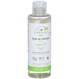 Alphanova Bébé Huile de Massage Hydratante et Apaisante