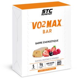 STC NUTRITION Vo2 Max Barre Energétique Goût Fruits Rouges