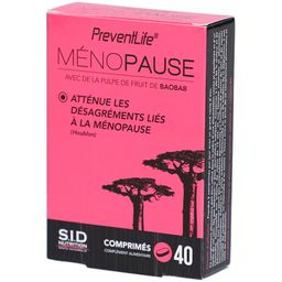 SID Nutrition – PreventLife Ménopause avec baobab, lin et houblon