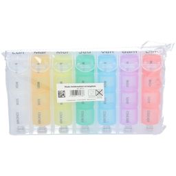 Estipharm Pilulier hebdomadaire rectangulaire 1 semaine