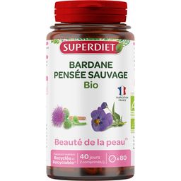 SUPERDIET Bardane Pensée sauvage Bio Beauté de la peau