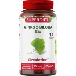 SUPERDIET Ginko biloba Bio Circulation