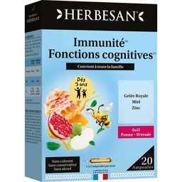 Herbesan Immunité Fonctions Cognitives Gelée Royale Zinc