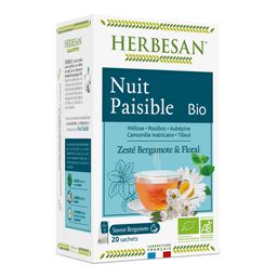 HERBESAN Infusion Bio Camomille Nuit - 20 sachets