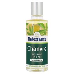 Natessance Huile de Chanvre Pure Équilibrante 100 % Naturelle