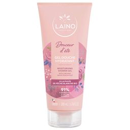 LAINO Gel Douche Hydratant Pulpe de Pêche Blanche BIO