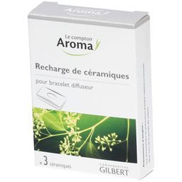 Le comptoir Aroma - Recharge de céramiques pour bracelet diffuseur x3