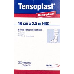 TENSOPLAST HBC - Bande de contention adhésive, élastique en longueur. 2,5 m x 10 cm (ref.