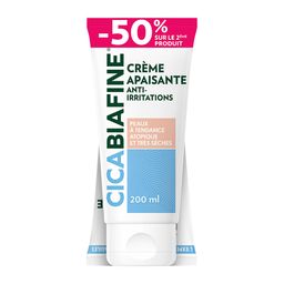 Cicabiafine Crème Corp Anti-Irritations Peaux Très Sèches 2x200 ml