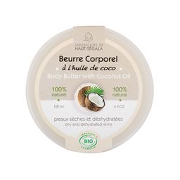 Laboratoire du Haut-Ségala Beurre Corporel à l'Huile de Coco Bio