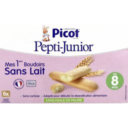 Picot Pepti - Junior Mes 1ers Boudoirs Sans Lait, Biscuit boudoir, bt 24