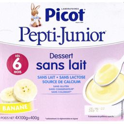 Picot Pepti Junior Dessert Sans Lait – Crème dessert banane dès 6 mois