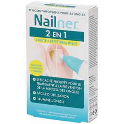 Stylo Nailner contre la mycose des ongles 2 en 1