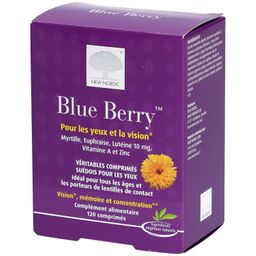 NEW NORDIC Blue Berry - Comprimé, complément alimentaire à visée oculaire