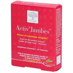 NEW NORDIC Activ'Jambes - Comprimé, complément alimentaire à visée circulatoire