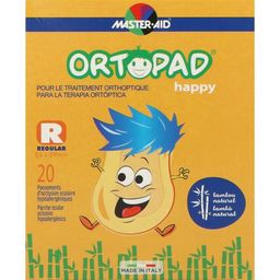 ORTOPAD HAPPY REGULAR - Pansement orthoptique adhésif et occlusif, décoré - bt 20