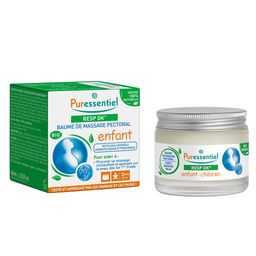 PURESSENTIEL RESPIRATOIRE Baume de massage pectoral Enfant Resp'OK® - 60 ml