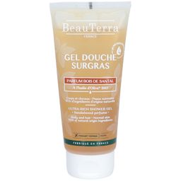 BeauTerra Gel Douche Surgras - Bois de Santal