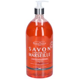 BeauTerra Savon Liquide de Marseille - Fleur d'Oranger
