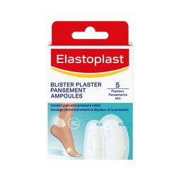 ELASTOPLAST PIED - AMPOULE MIX PACK - 5 pansements mixte