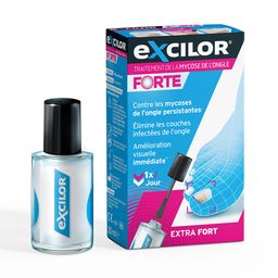 EXCILOR - Solution Forte - Traitement mycose de l'ongle - Traitement tardif ou mycose de l'ongle avancée - 30 ml