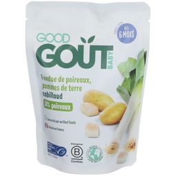 GOOD GOÛT Fondue de poireaux Pomme de terre Cabillaud