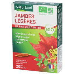 Naturland JAMBES LÉGÈRES BIO Ampoules