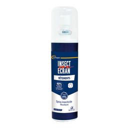INSECT ECRAN - Spray vêtements insecticide  -  protection contre les piqûres de moustiques  - dès 24 mois - 100 ml