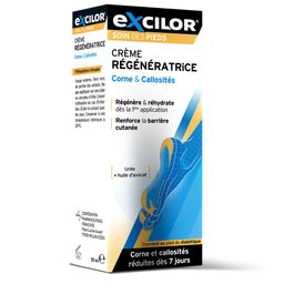 EXCILOR- CREME REGENERATRICE ANTI CALLOSITES - Soins des pieds - 50 ml