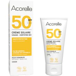 Acorelle Crème Solaire Visage SPF50