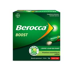 Berocca Boost Effet coup de fouet aide à réduire la fatigue Goût Cola