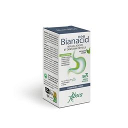 NEOBIANACID MENTHE COMPRIMES - Brûlures d'estomac, Reflux acide et Digestion difficile - 14 comprimés