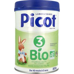 Picot Bio 3, Lait de croissance pour nourrisson, bt 800 g