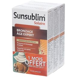 Nutreov Physcience Sunsublim® Solaire Bronzage Âge Expert